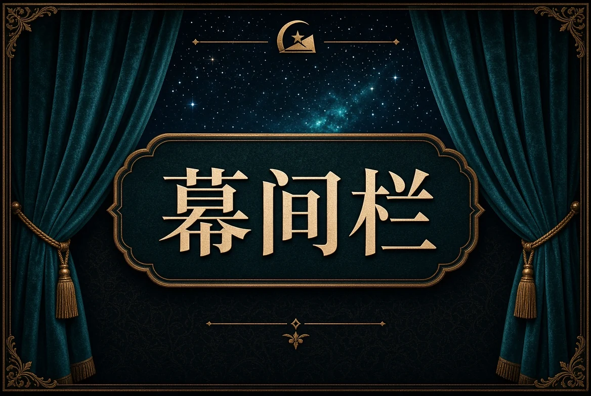 幕间栏栏目图
